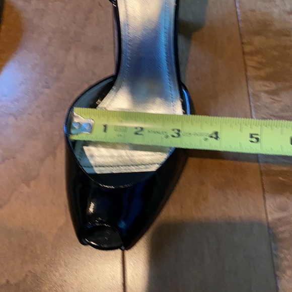 Zara Patent Leather Black Shoe Sz 39 - Picture 9 of 11